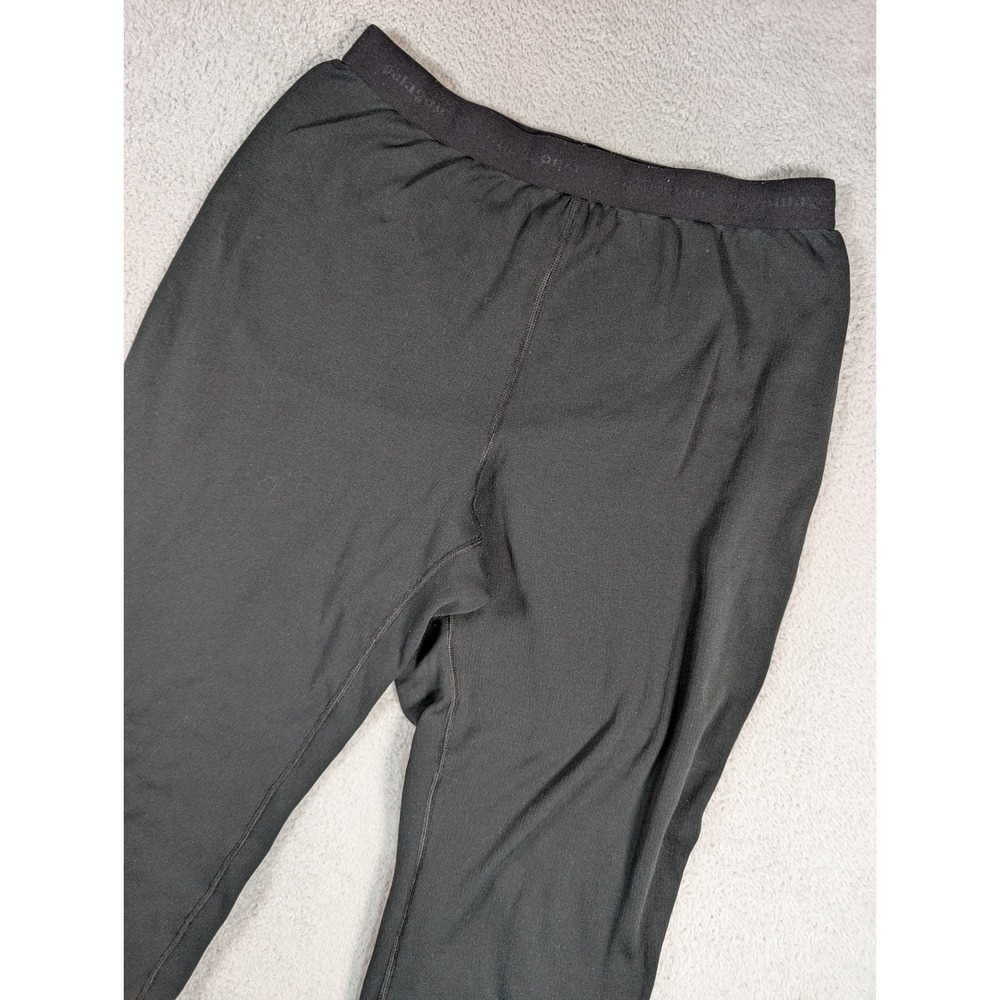 Patagonia Mens Capilene Performance Baselayer Pants Black Polartec M Slim Fit